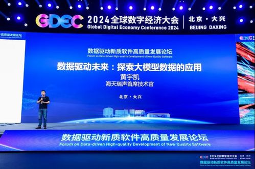 海天瑞聲cto黃宇凱出席全球數(shù)字經(jīng)濟(jì)大會(huì) 數(shù)據(jù)驅(qū)動(dòng)新質(zhì)軟件高質(zhì)量發(fā)展論壇 并發(fā)表演講